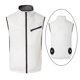 thumbnail image 4 of Chaleco con ventilador Yuyangstore Ropa de chaqueta de enfriamiento portátil Blanco XXL, 4 of 8