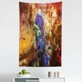 thumbnail image 1 of Colorful Tapestry, Inside View of Prometheus Cave in States Dark Karst Underground Myst Nature, Fabric Wall Hanging Decor for Bedroom Living Room Dorm, 5 Sizes, Multicolor, by Ambesonne, 1 of 1