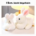 thumbnail image 4 of Pink Rabbit Bunny Stuffed Animal Plush Toys, 6'' Kawaii Rabbit Plushies for Girls and Boys, Soft and Huggable Bunny Stuffy Stuffed Animals for Boys Girls Easter Party Favors, Birthday Gifts, 4 of 16