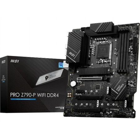 MSI PRO Z790-P WIFI DDR4 LGA 1700 Intel Z790 SATA 6Gb/s DDR4 ATX Motherboard