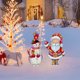 thumbnail image 5 of Decoración Navideña Para Jardín Y Exteriores. Papá Noel De Plástico. Decoración Navideña Para Jardín. Artículos Para Fiestas Navideñas En El Jardín. Luces De Cadena., 5 of 7