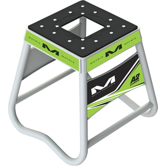 Matrix Concepts Support en Aluminium A2, Vert/blanc