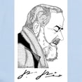 thumbnail image 2 of CafePress - Padre Pio Infant Bodysuit - Baby Light Bodysuit, Size Newborn - 24 Months, 2 of 4