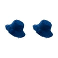 thumbnail image 1 of kurtrusly Bucket Hat Fashionable Sun Protection For Outdoor Activities Casual Comfort dark blue 2Set, 1 of 6