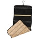 thumbnail image 2 of Organizador de joyas colgante, estuche de viaje plegable para guardar joyas, bolsa de joyería de dos lados, 2 of 7