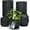 Black, variant on 10-Inch Whiskey Barrel Planters Outdoor Pack of 2 - Durable Plastic Plant Pots for Indoor & Outdoor Use with Drainage & Saucer, Lightweight Rustic Barrel Planters for Flowers, Herbs & Small Plants