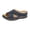 Navy, variant on RotHome Orthopedic Wedge Sandals for Women Dressy Low Heel Comfortable Walking Arch Support Casual Slip On Summer Shoes Trendy Sandalias de Mujer