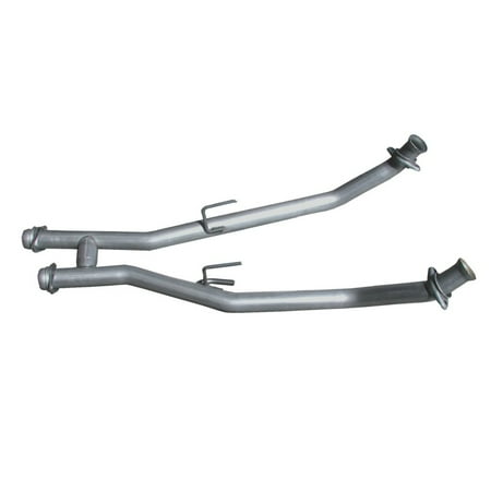 Mustang Gt Jba Long Tube - BBK 96-98 Mustang 4.6 GT High Flow H Pipe - Off Road Race Use - 2-1/2
