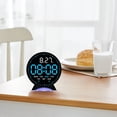 thumbnail image 5 of Hmgxay Digital Alarm Clock, Multi-Functional LED Time Display with Date and Temperature, Compact Electronic Timepiece with Brightness Adjustment, Battery and AC Powered Desk Clock, 5 of 8