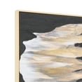 thumbnail image 5 of 36" x 47" Ombre Textured Abstract Framed Wall Art with Brown and Cream Accents, by DecMode, 5 of 9