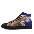 thumbnail image 3 of Kentucky Derby Horse Racing High Top Canvas Shoes Sneakers Black Size 11, 3 of 7