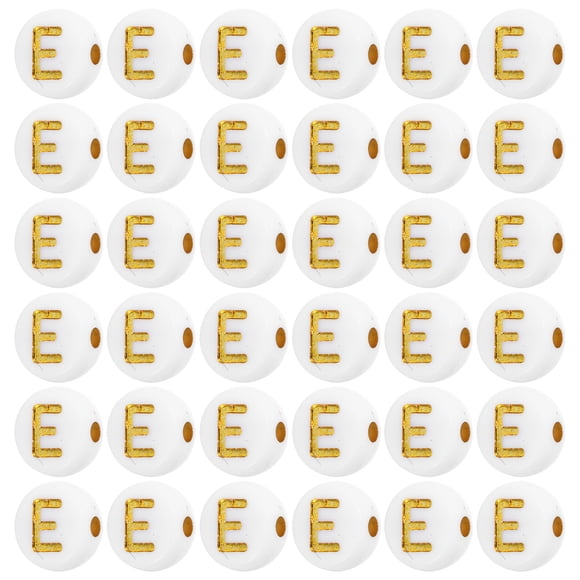 Nestingho 100Ud Letras E Doradas Para Pulseras Joyería Y Regalos De Amistad