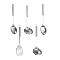 FACEGA Kitchen Utensils Stainless Steel Material Kitchen Utensils Set High-Temperature Resistant Multi-Functional Home & Kitchen Style1