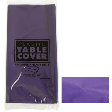 

US Toy NP272 Plastic Table Cover Purple