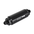 thumbnail image 3 of JEGS Billet Aluminum In-Line Fuel Filter for Gas, E85 & Alcohol Applications, 5 in. Long [-8 AN Black], 3 of 7