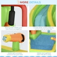thumbnail image 6 of Outsunny 7-in-1 Inflatable Water Slide, Kids Castle Bounce House Includes Slide, trampoline, Pool, Water Cannon, Ball-target, Boxing Post, Tunnel with Carry Bag, Repair Patches, 750W Air Blower, 6 of 9