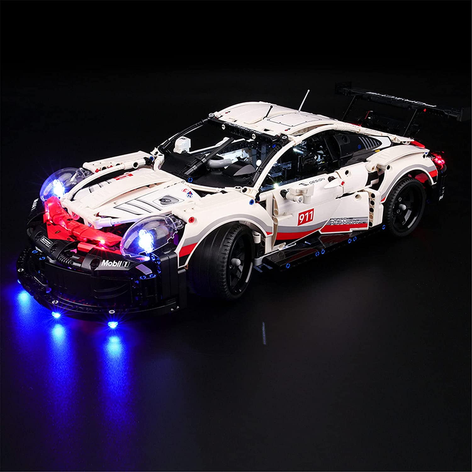 DEL Light Up Kit for LEGO 42096 Technic Series PORSCHE 911 RSR SUPER RACING CAR 