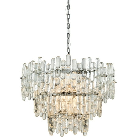 

World of Lights WLGT338526 Chandeliers Chrome Glass/Metal Vindamiatrix