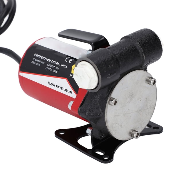 Bomba De Transferencia De Aceite, Bomba Extractora De Combustible A Prueba De Explosiones 3200 RPM Autocebante 12 V 10 A Para Gasolina