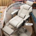 thumbnail image 4 of Luxury Durable Office Chair Long Sitting Elastic Home Swivel Gaming Chair Rotatable Boys Cadeira Gamer Garden Furniture Sets My Lux Decor Round, 4 of 29