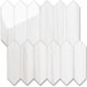 thumbnail image 1 of Baldosas para salpicaduras Vamos, de PVC, color blanco brillante, dolomita, 30 x 30 cm, 1 of 7