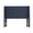 Navy, variant on Gracie Mills Hendrix Winged Button Tufted Upholstered Headboard