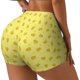 thumbnail image 1 of Fotbe Cheese 1 Shorts Sin Costuras – Shorts Deportivos de Cintura Alta para Mujer, Elásticos para Gimnasio, Yoga, Running o Ciclismo-Large, 1 of 8