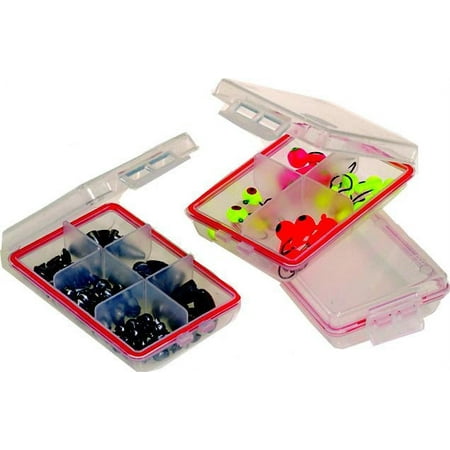 UPC: 0024099010610 | Plano 106100 Waterproof Terminal 3-pack Tackle Boxes – Clear
