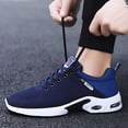 thumbnail image 5 of Deago Men's Walking Running Tennis Shoes Mesh Breathable Cushioned Non Slip Athletic Sports Gym Work Comfortable Sneakers, 5 of 8