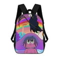 thumbnail image 1 of Cartoon The Midnight Gospel Shoulder Backpack School Bag Bookbag Multipurpose Laptop Backpack, 1 of 3