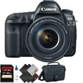 thumbnail image 1 of Canon EOS 5D Mark IV DSLR Camera +24-105mm f/4L II Lens + 64GB Memory Card + 1 Y, 1 of 3