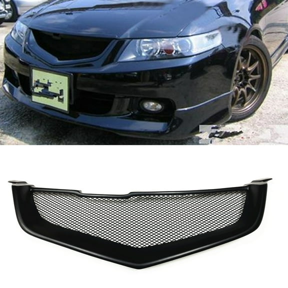 IDENUONA Front Bumper Grille Grill For Honda Accord CL7 Euro R Acura TSX 2003-2005 2004