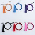 thumbnail image 4 of LJNYFDC Children Jump Rope Steel Wire Jump Rope Set Ergonomic Handle Weighted Adjustable Fitness Rope for Skipping Workout for Kids and Adults, 4 of 7