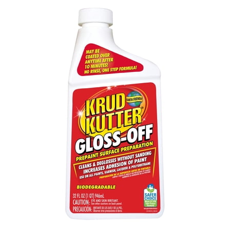 Krud Kutter Gloss-Off Prepaint Surface Preparation, 32 fl oz Bottle- GO326