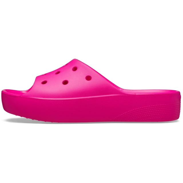 Sandalias con plataforma Crocs Classic Slide Pink Crush para mujer