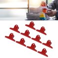 thumbnail image 4 of 10 Clips Pequeños De Bulldog, Mini Clips De Papel Con Bisagra De Metal, Abrazaderas Para Carpetas De Dinero, Clips De Notas De Pared, Clips De Metal De Colores Para Recortar, 4 of 8