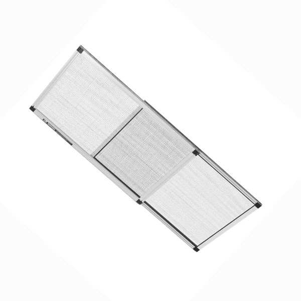 2 Pack Adjustable Window Screen, 15" H x 21"–40" W, Expandable Aluminum Frame with Durable Mesh, Horizontal or Vertical Mount, Fits Most Home Windows