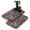 White-80, variant on 2pcs Decorative Coffee Bar Mat Exotic Paisley Artwork Absorbent Non-Slip Counter Protector for Espresso Maker, 4-Layer Construction