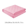 thumbnail image 3 of Rirozkan Summer Quilt, Cooling Blanket for AC, Lightweight Thin Quilt, Machine Washable for Full Bed 59x79 Inch, 3 of 5
