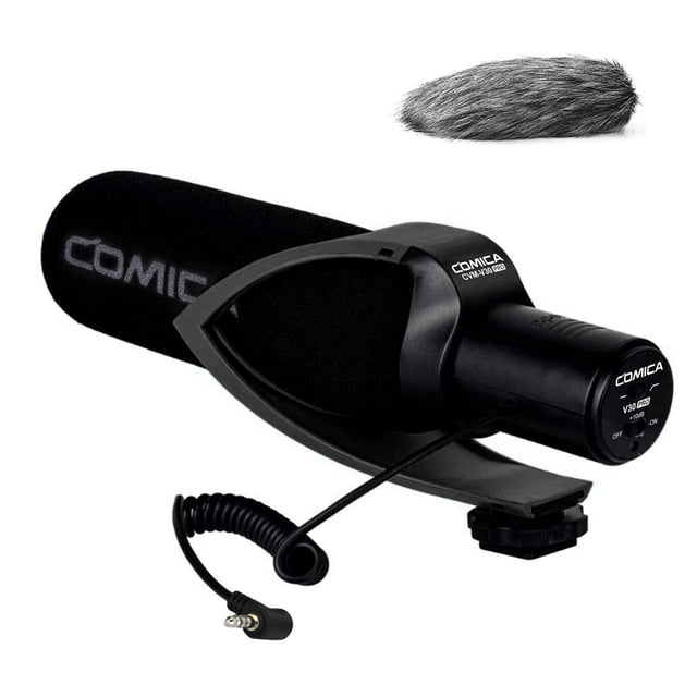 Micrófono de condensador direccional para cámara comica CVM-V30 Pro