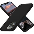 thumbnail image 6 of Silicone Case for iPhone 13 Pro - Shock-Absorbent- Liquid silicone case Compatible with iPhone 13 Pro (6.1 inch) Black Color, 6 of 9