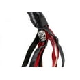 thumbnail image 2 of Dream Apparel 42" Leather Motorcycle Get Back Whip for Handlebar Fringed Biker Whip, 2 of 3