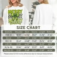 thumbnail image 2 of AKOLKOL Christmas Sweatshirts for Women Merry and Bright Sweatshirt Merry Christmas Letter Print Shirt Holiday Crewneck Pullover Tops, 2 of 6