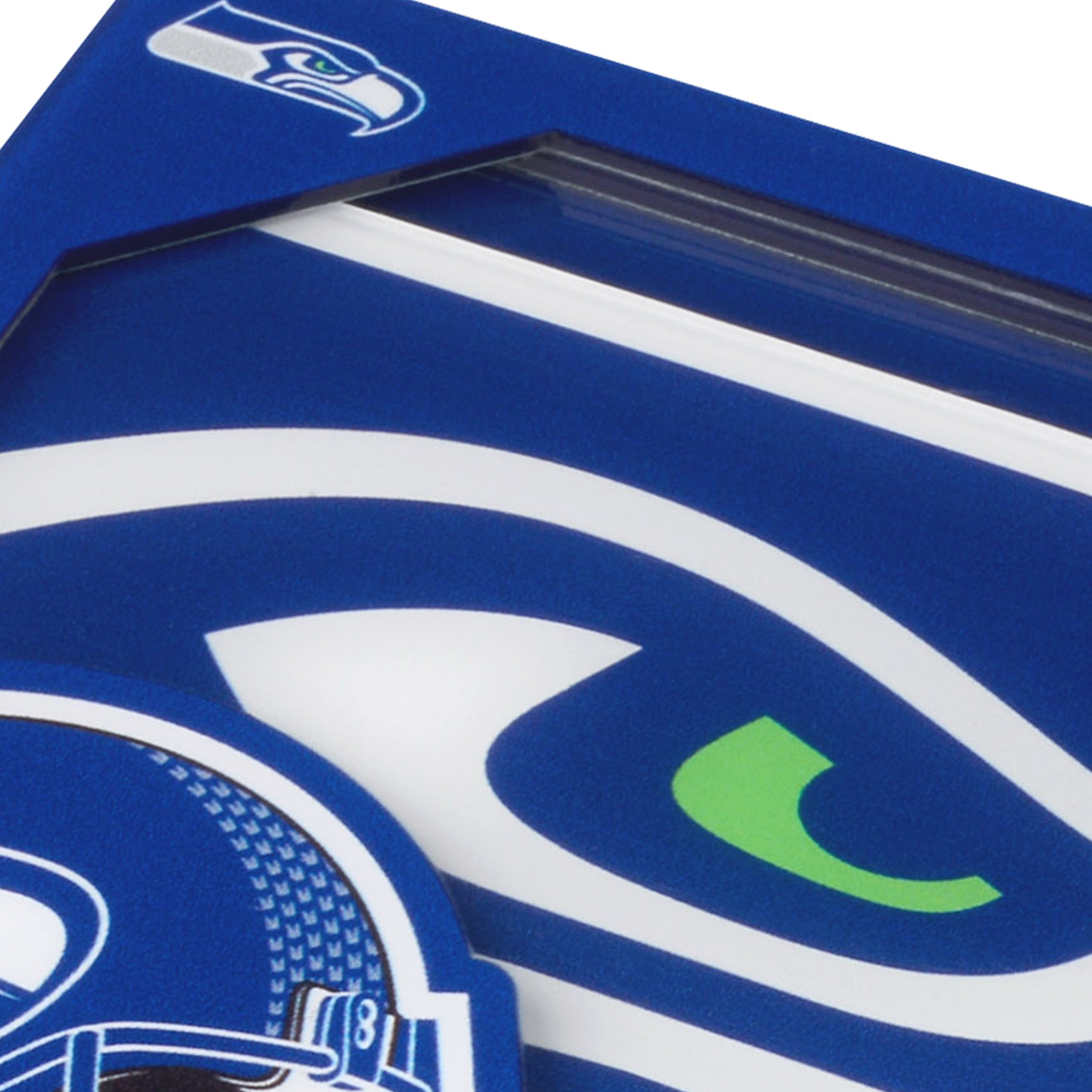 YouTheFan NFL Seattle Seahawks 3D-LSC 3D Logo Series Coasters - Pack of 2