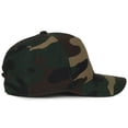 thumbnail image 3 of Outdoor Cap GC101 5-Panel Generic Camo Solid Back Cap-Woodland, 3 of 8