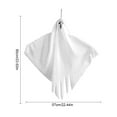 thumbnail image 5 of 25 Pulgadas Halloween Fantasma Espeluznante Interior Al Aire Libre (1 Pieza) Blanco, 5 of 5