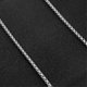 thumbnail image 4 of Men's Stainless Steel Necklace with Lobster Clasp - 3mm Thick, Adjustable Length 50-90cm, Simple Design for Party Wear, 4 of 4