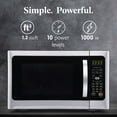 thumbnail image 2 of Farberware Professional 1.2 Cu. Ft. 1000-Watt Microwave Oven with Sensor Cooking, Stainless Steel/Black Body Wrap, 2 of 6