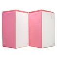 thumbnail image 1 of We Sell Mats 4' x 8' Folding Gymnastics Tumbling Mat, White-Pink, 2.0-inch, 1 of 4