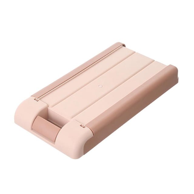 Cajón autoadhesivo Caja de almacenamiento Organizador de escritorio Caja de lápices para llaves Bandeja de papelería para oficina Hogar Cocina Almacenamiento y organización del hogar Rosado Billuyoard HA000314-02B
